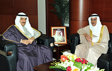 His Excellency the President of the Survey and Land Registration Bureau Receives the Saudi Ambassador