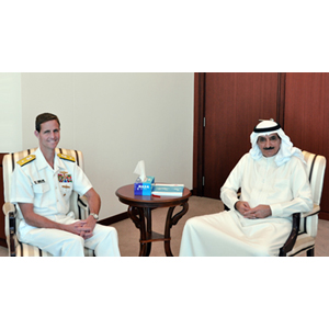 His Excellency President of the Survey and Land Registration Bureau Signs a Marine Survey Cooperation Agreement with the US Navy