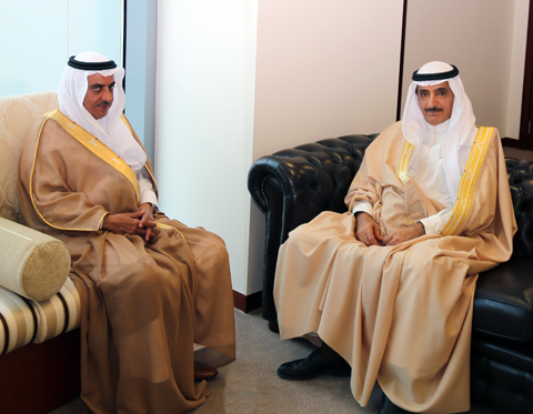 His Excellency the President of the Survey and Land Registration Bureau Receives the Saudi Ambassador 