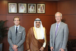 HE The President of Survey and Land Registration Bureau receives the Ambassador of the United States of America