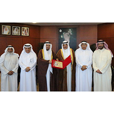 President of Survey and Land Registration Receives the Chairman and Members of Al Sanabil Orphans Care Society