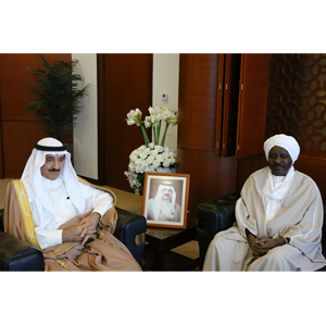 SLRB President Receives the Sudanese Ambassador