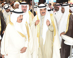 مشاركة جهاز المساحة والتسجيل العقاري في معرض الخليج للعقار