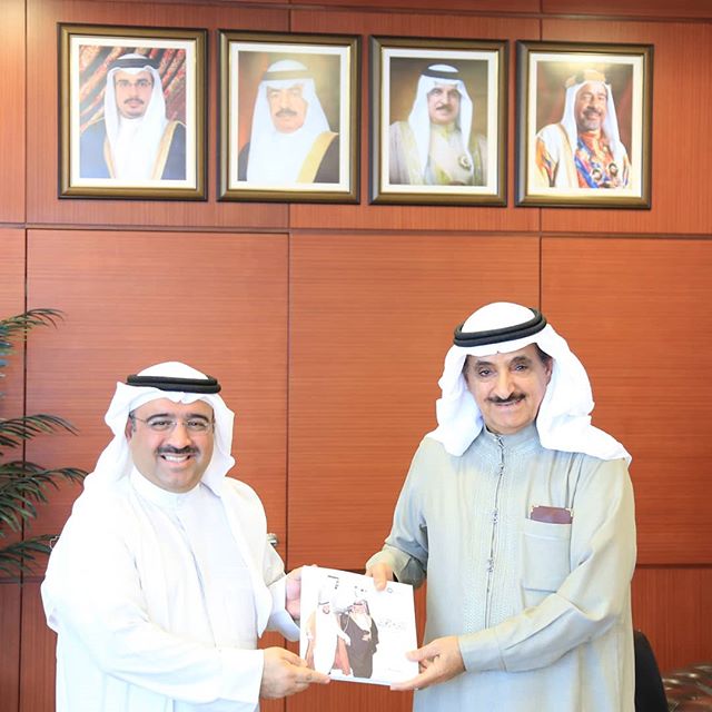 SLRB President receives the Researcher  Yusuf Mohammed