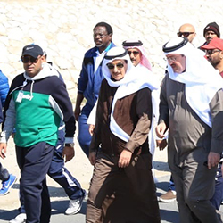 His Excellency Shaikh Salman bin Abdulla Al Khalifa Participates in Staff Sporting Events on Bahrain Sports Day