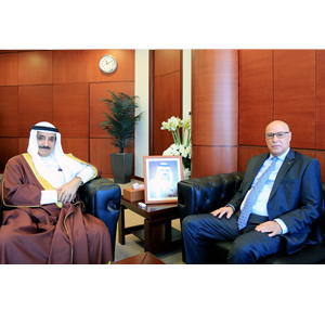 His Excellency the President of the Survey and Land Registration Bureau Receives His Excellency the Ambassador of the Kingdom of Morocco