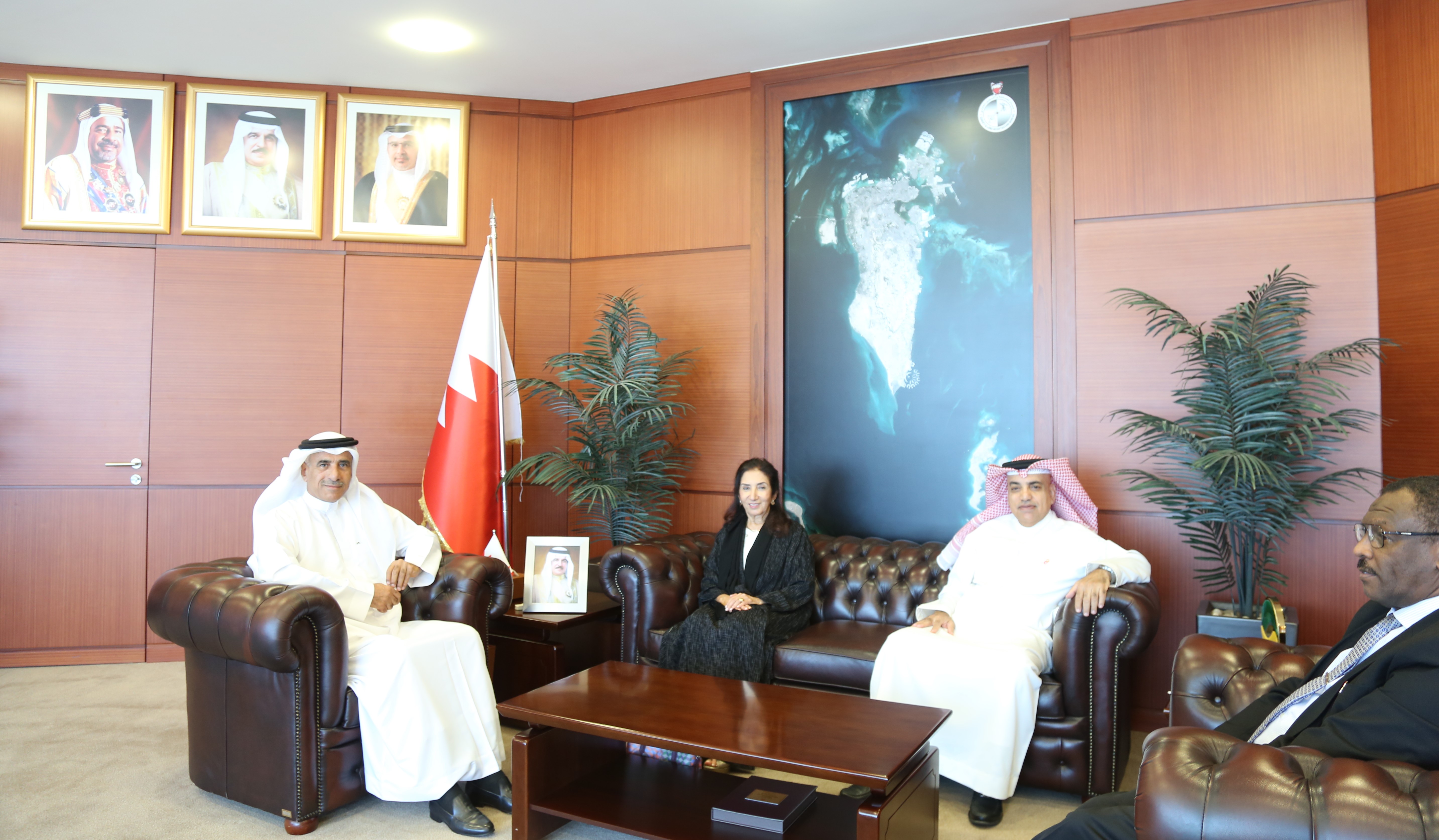 Reception of the CEO of Al Baraka Islamic Bank