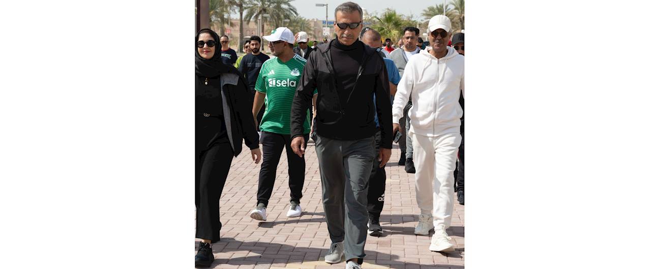 جهاز المساحة والتسجيل العقاري يشارك في فعاليات اليوم الرياضي لمملكة البحرين