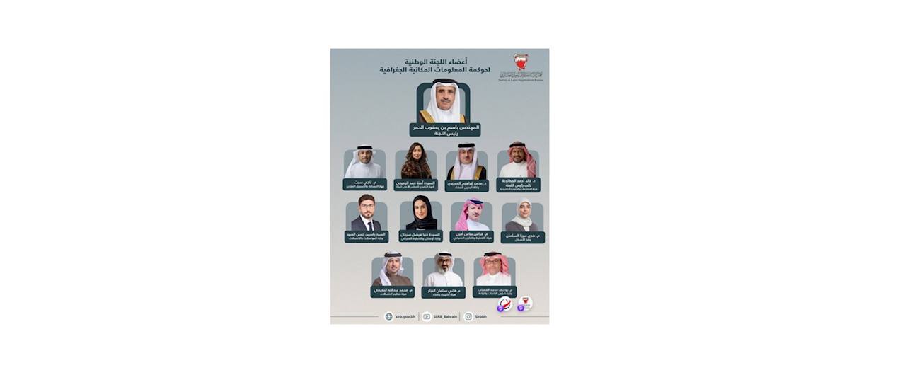 Members of the National Committee for Geospatial Information Governance.