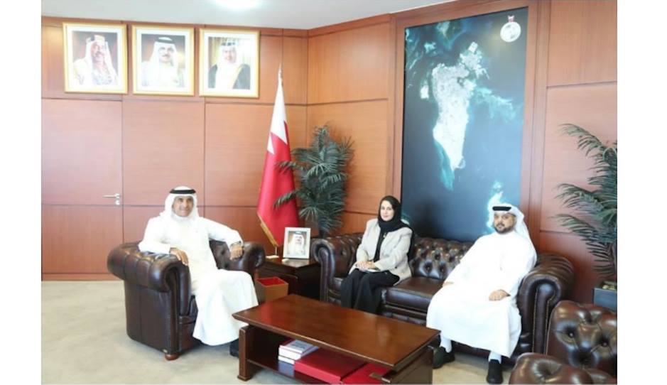President of the Survey and Land Registration Bureau Receives Al-Atawi on the Occasion of His Appointment as Director of the Financial and Human Resources Directorate